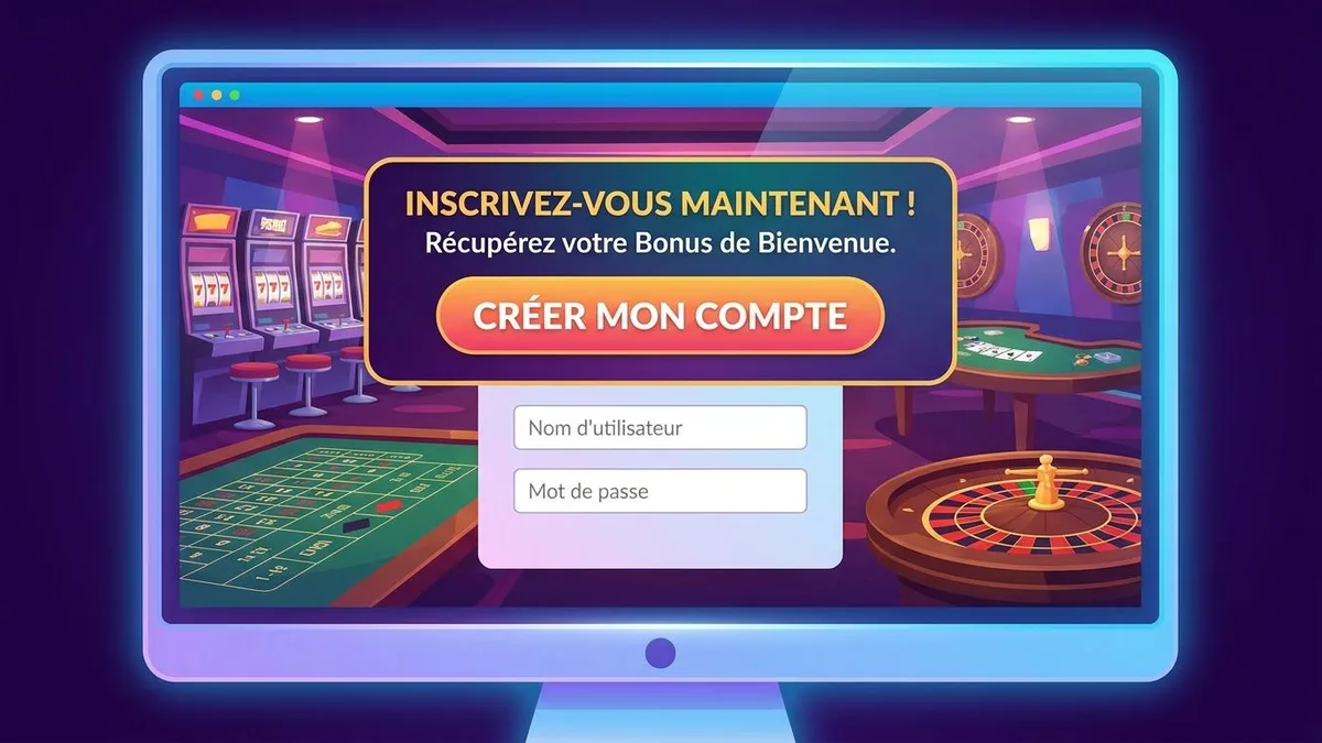 Inscription avec bonus